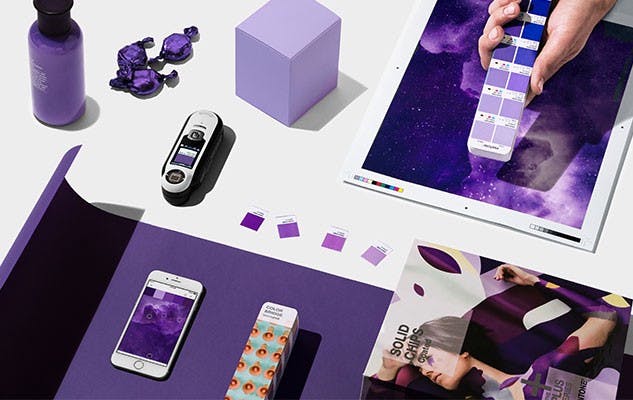 Collection of ultra violet items Collection of ultra violet items